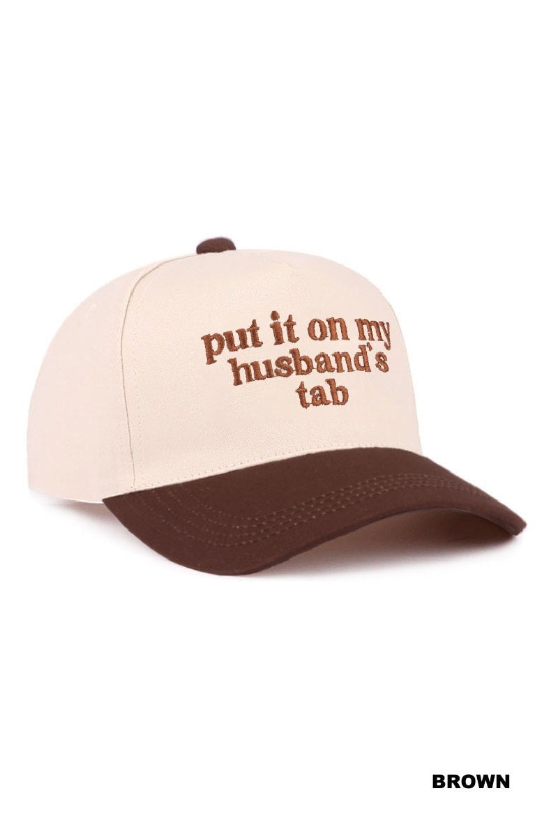 Husband's Tab Hat