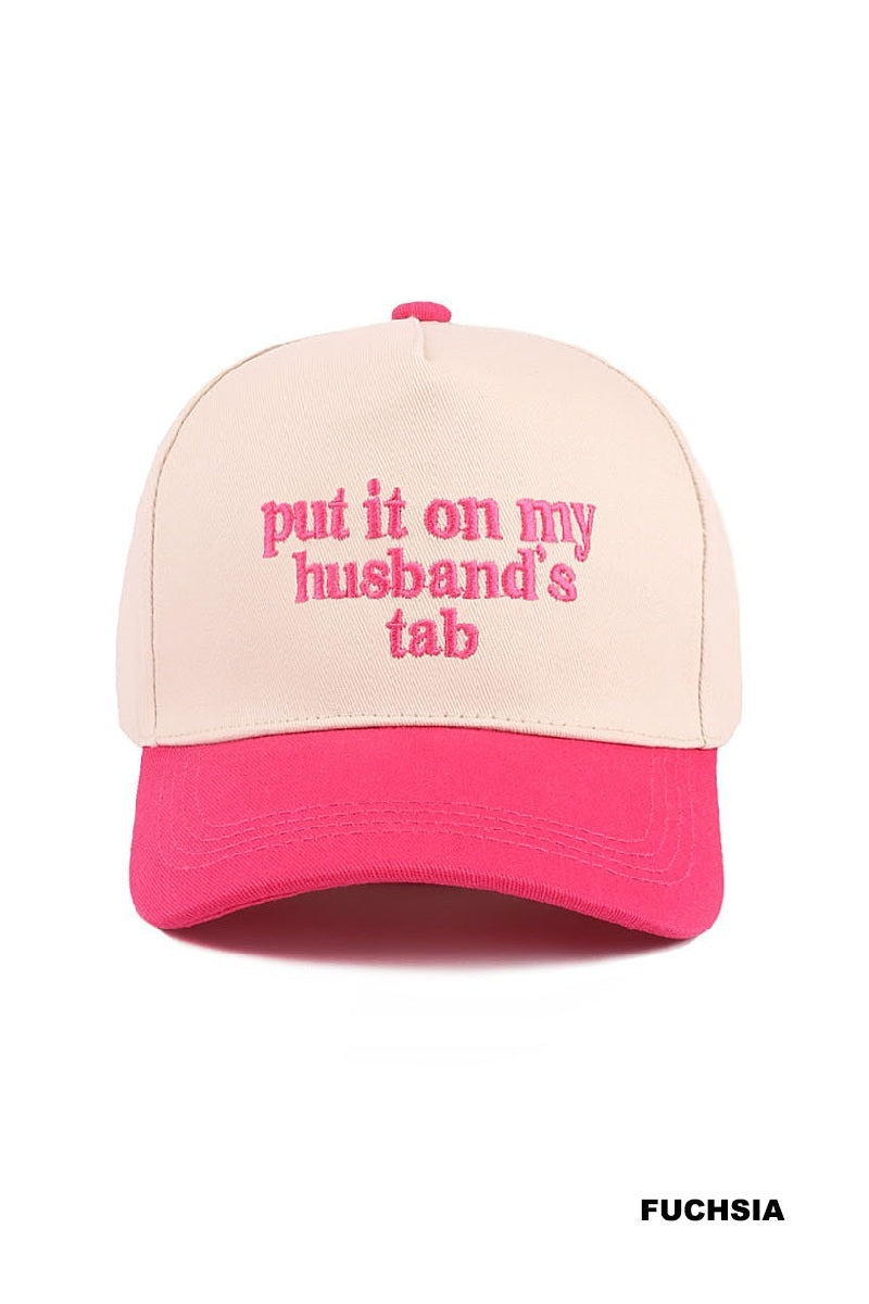 Husband's Tab Hat