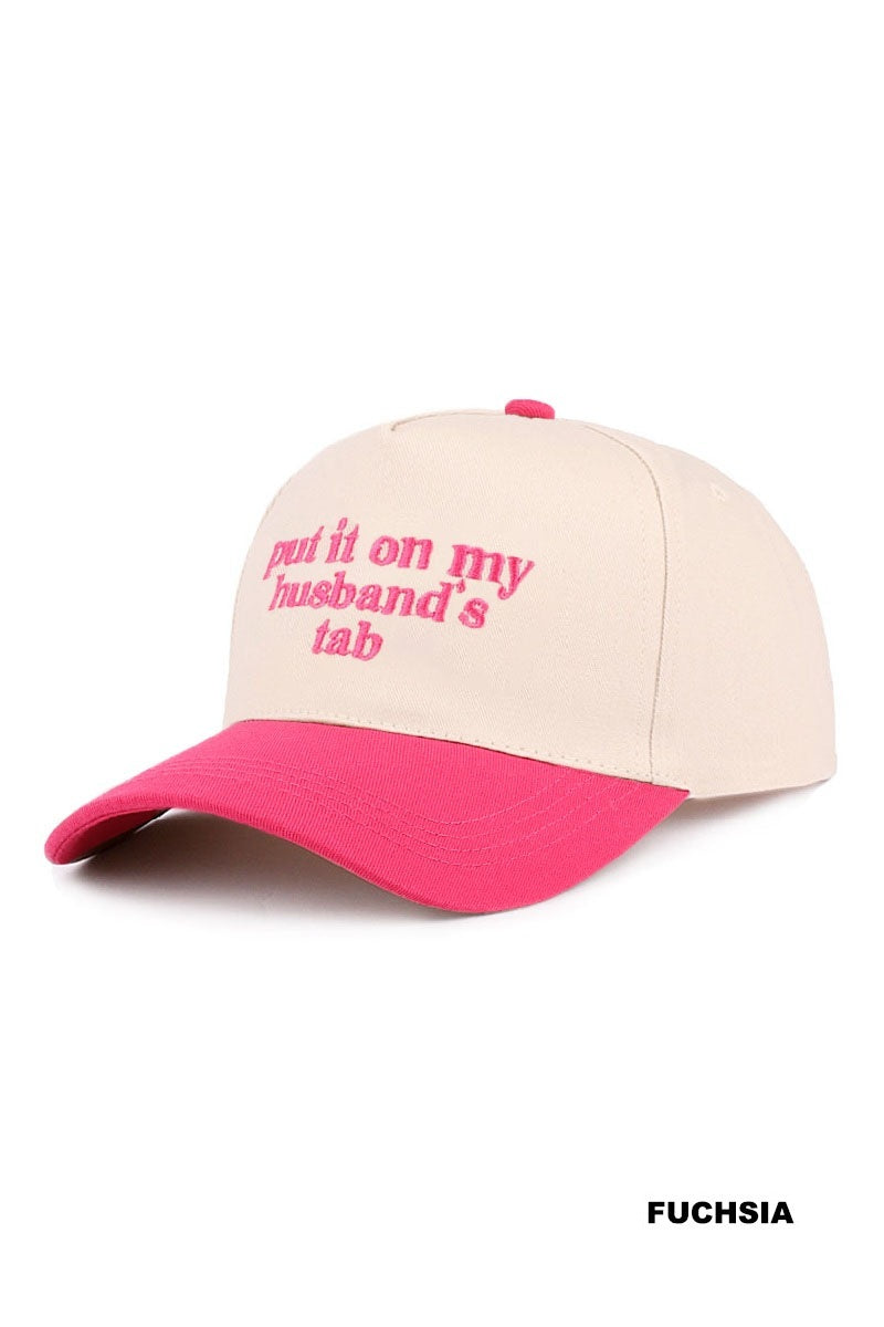 Husband's Tab Hat