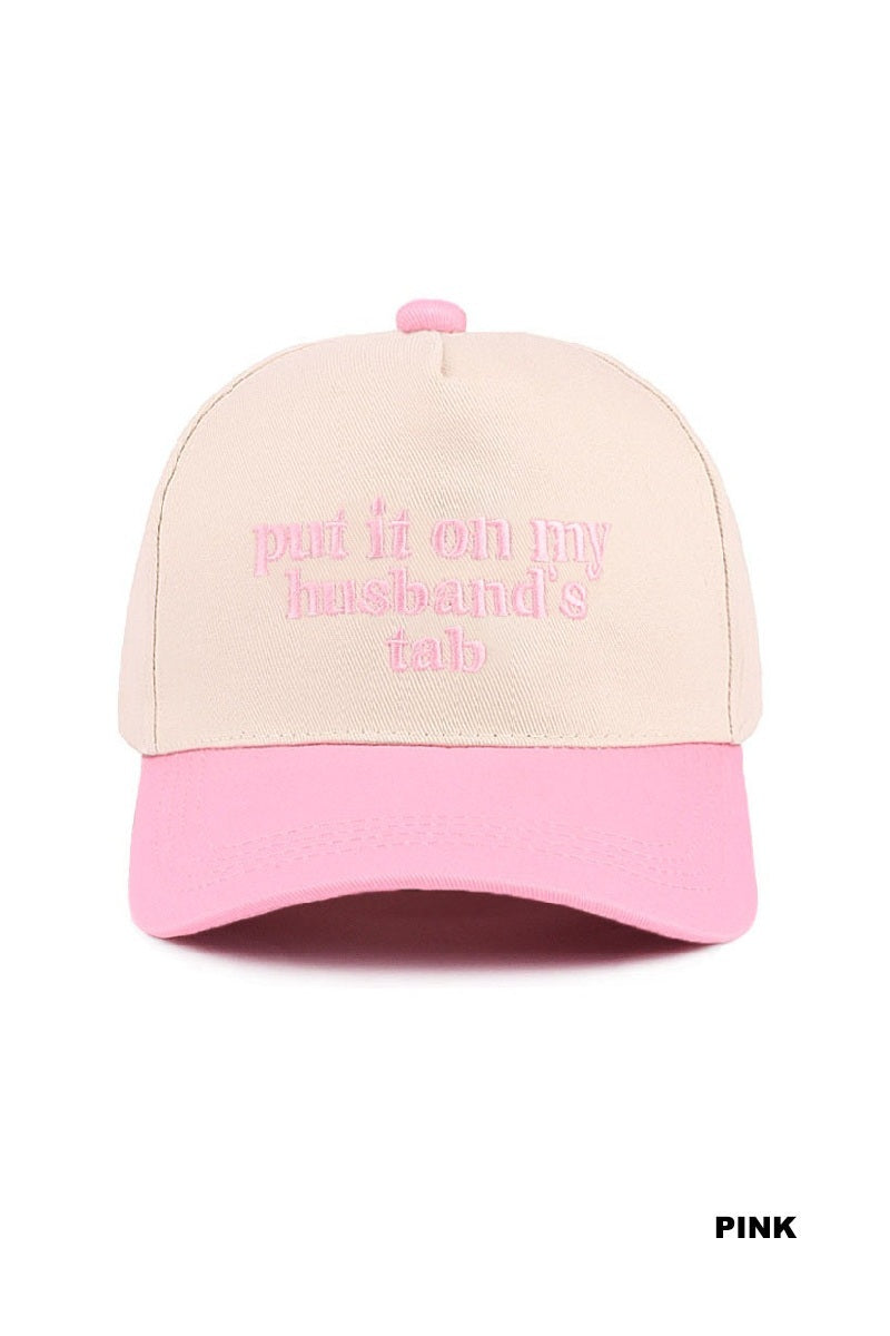 Husband's Tab Hat