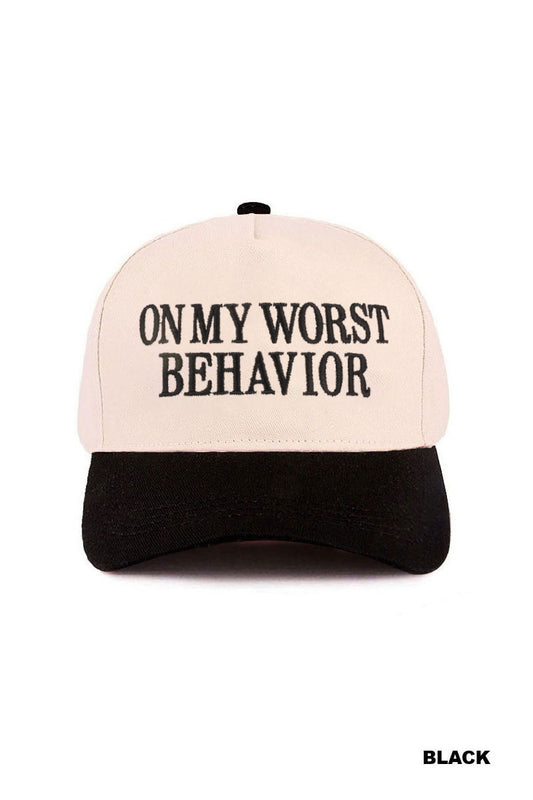 Worst Behavior Hat