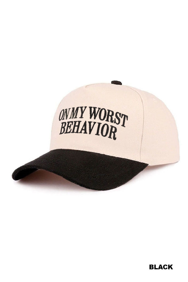 Worst Behavior Hat
