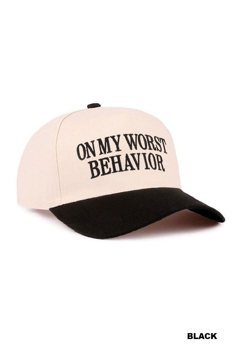 Worst Behavior Hat