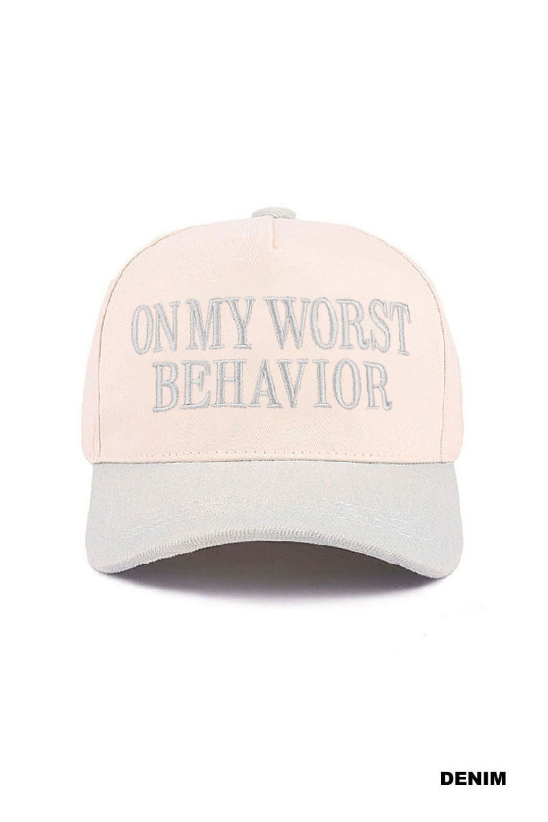 Worst Behavior Hat