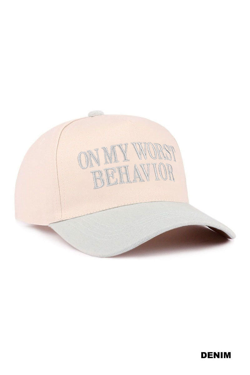 Worst Behavior Hat