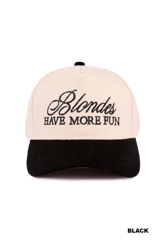 Blondes Hat