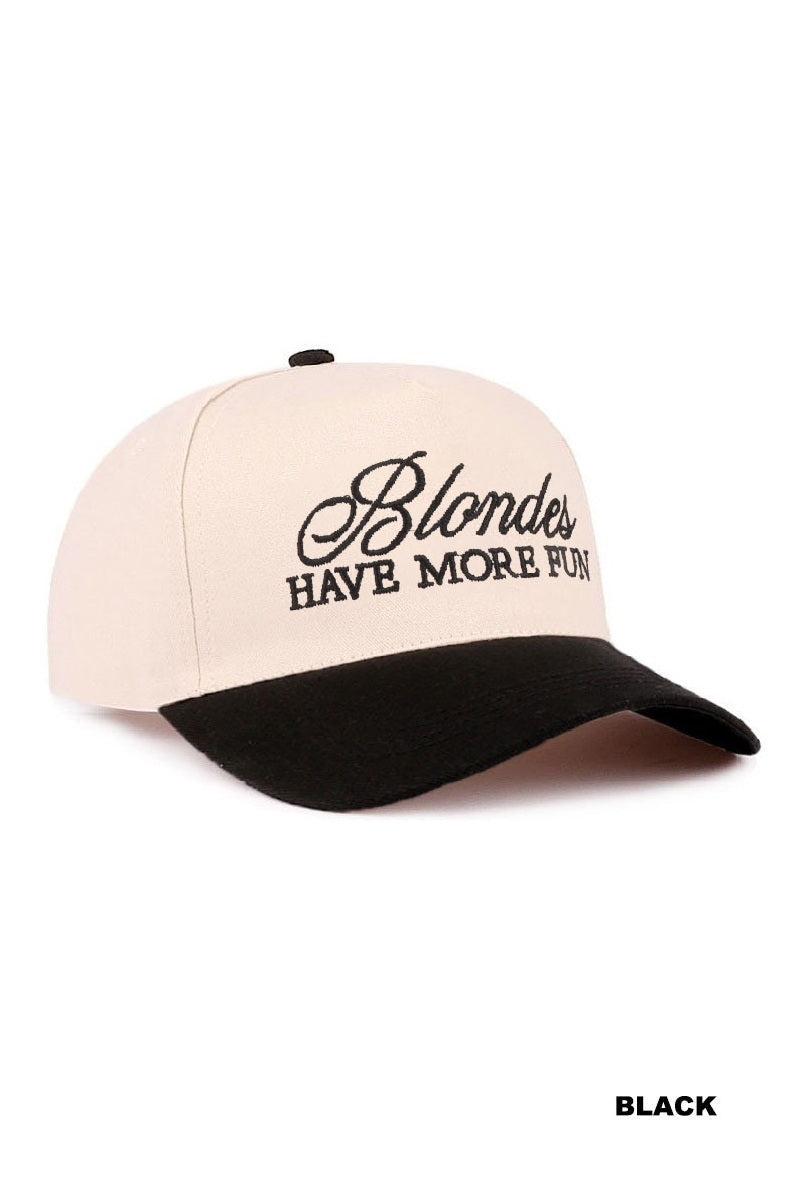 Blondes Hat