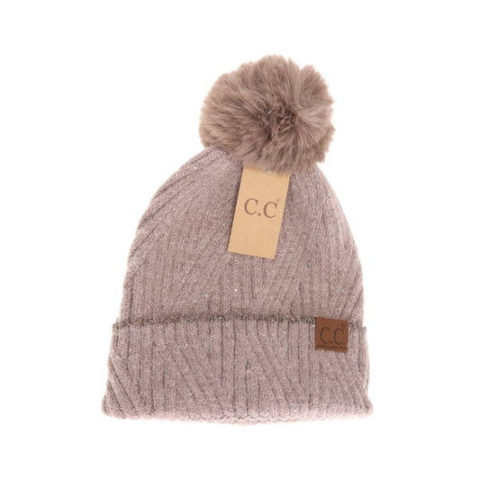 Sequin Beanie