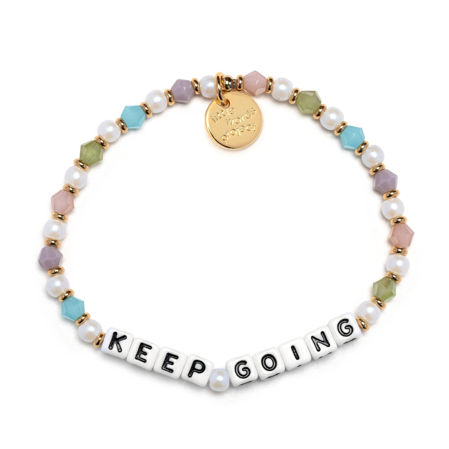 Little Words Project: Keep Going Bracelet