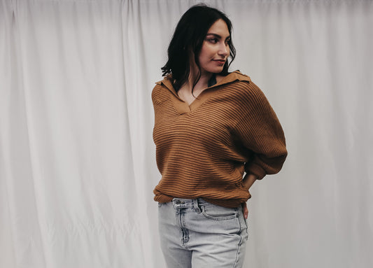 Madi Collared Sweater