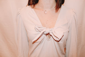 Keren Front Tie Top