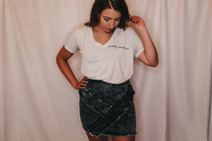 Blakely Denim Skirt