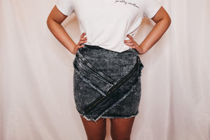 Blakely Denim Skirt