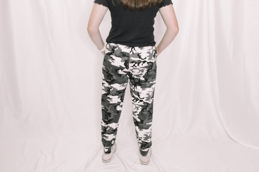 Ashley Camo Joggers