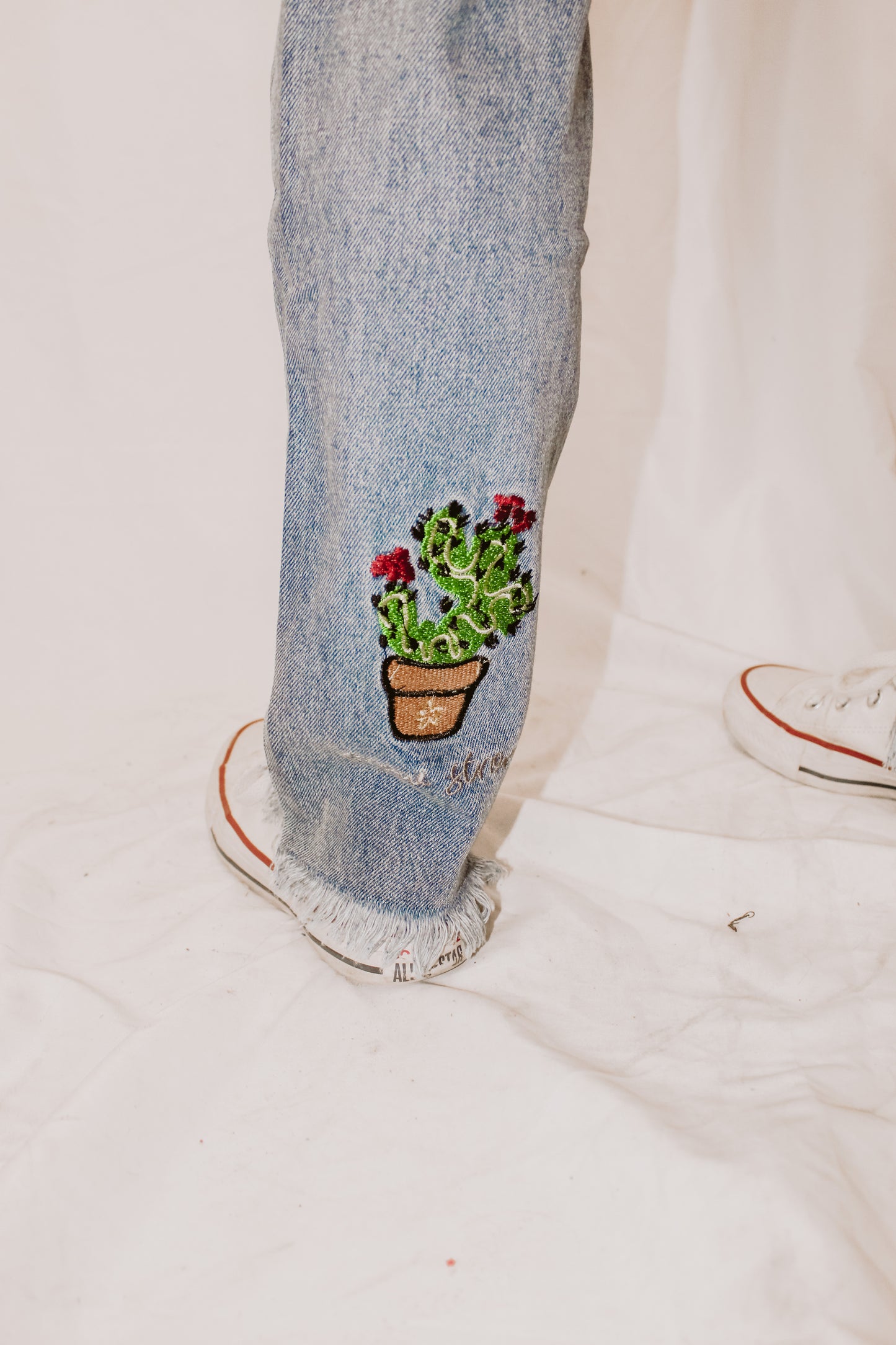 Tatum Embroidered Jeans