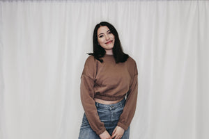 Gemma Cropped Sweatshirt