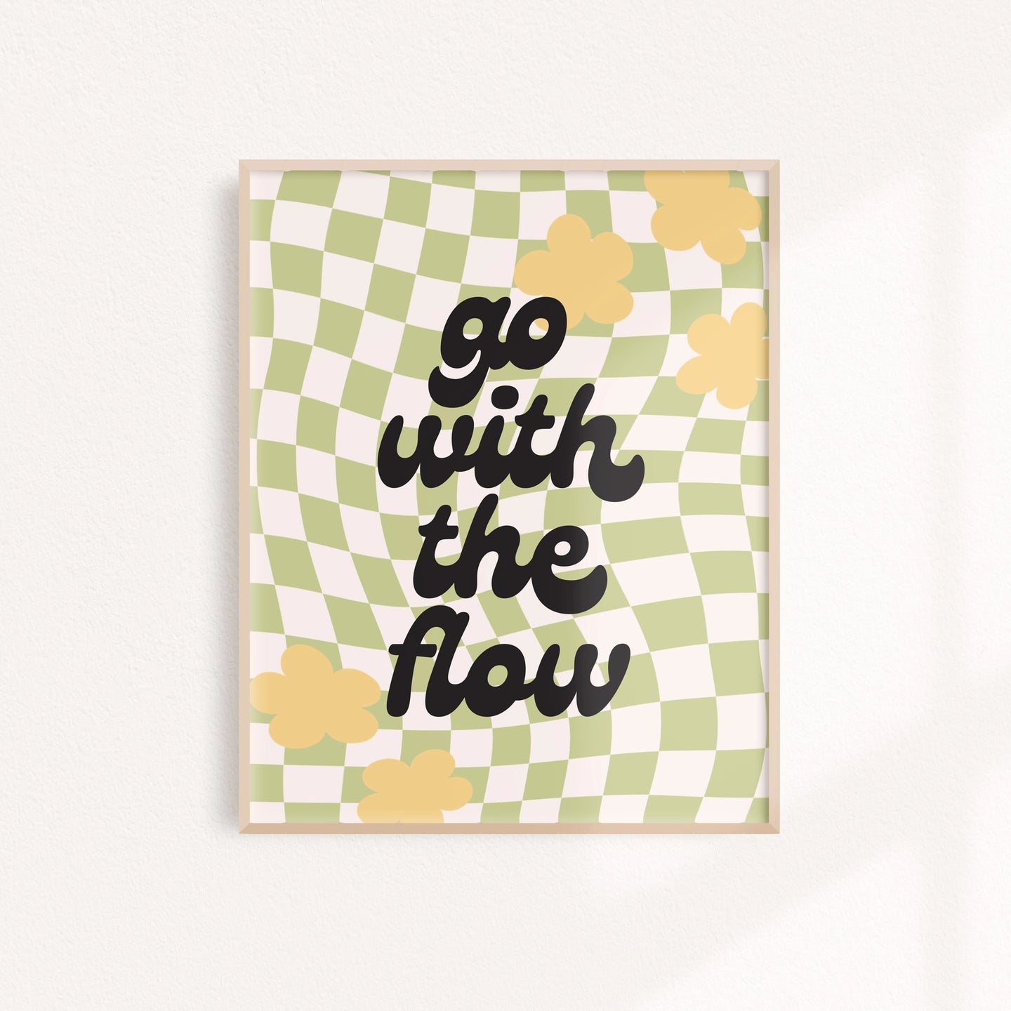 Go with the Flow Art Print