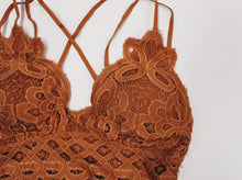Load image into Gallery viewer, Colby Bralette- Burnt Orange