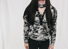 Load image into Gallery viewer, Kylie Camo Hoodie