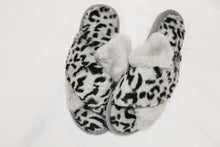 Load image into Gallery viewer, Dana Leopard Criss Cross Slippers