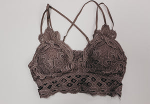 Colby Bralette- New Taupe