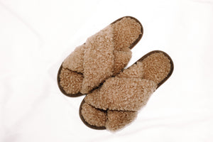 Aiden Sherpa Slippers