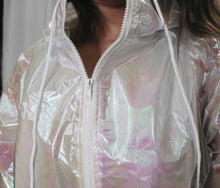 Load image into Gallery viewer, Holographic Rain Jacket