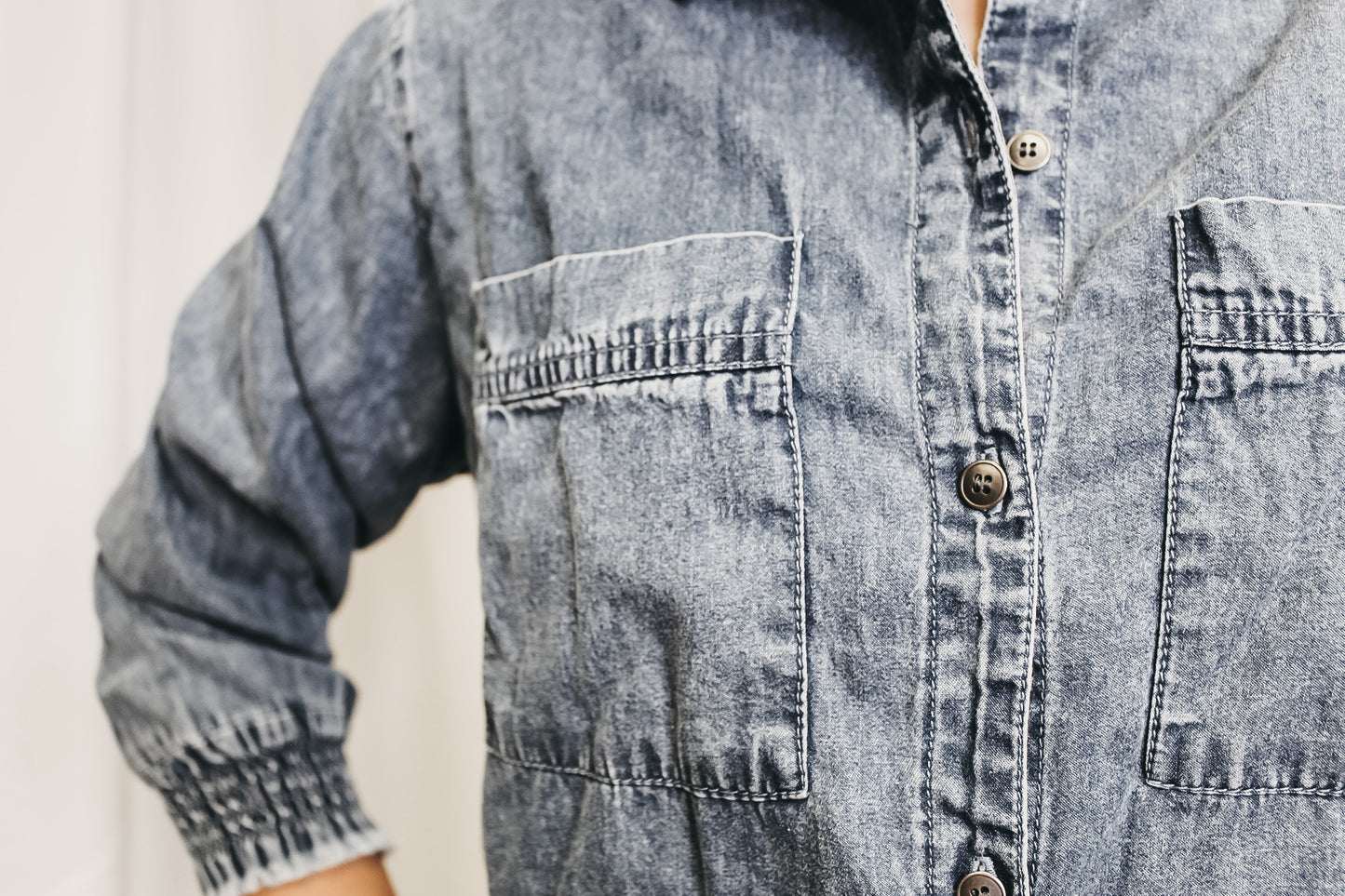 Tennessee Chambray Button Up