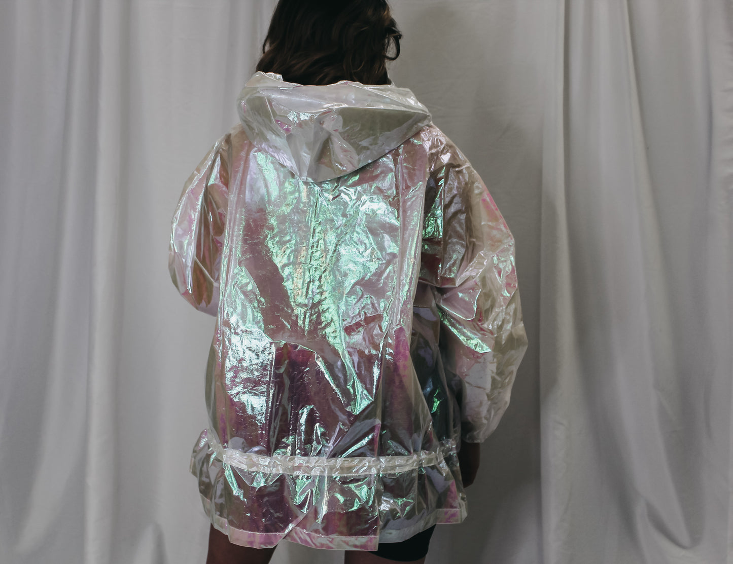 Holographic Rain Jacket