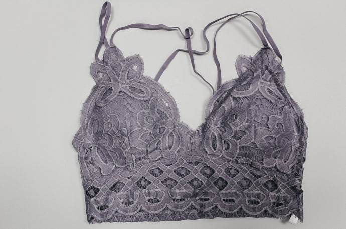 Colby Bralette- Lilac