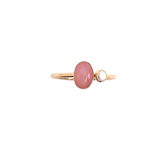 Pink Opal Ring